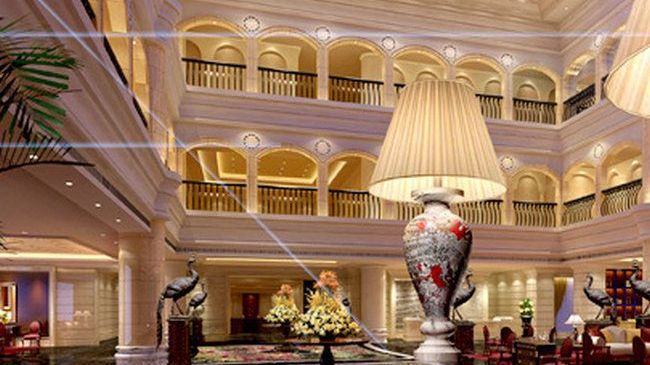 Luxury Blue Horizon Hotel Tungjing Beltér fotó